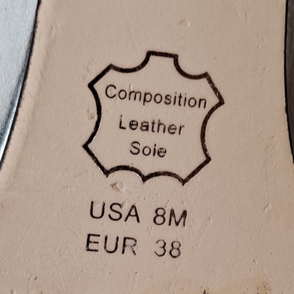 Nina New York Gold Metallic Wedge Shoe Peep Toe Size 8 - Picture 10 of 13